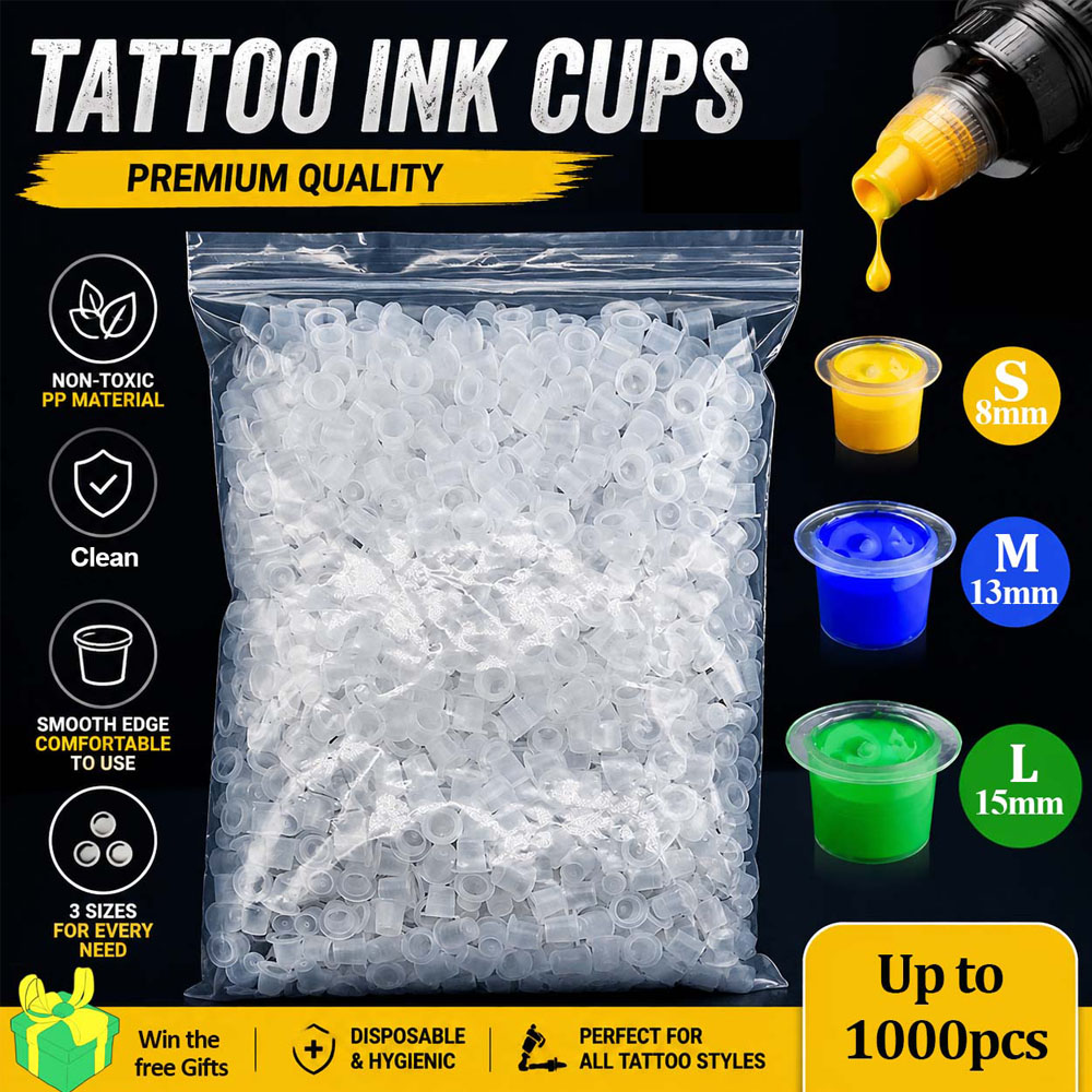 Calligraphy Ink Bottle - 1000/500/100 piezas de vasos de plástico