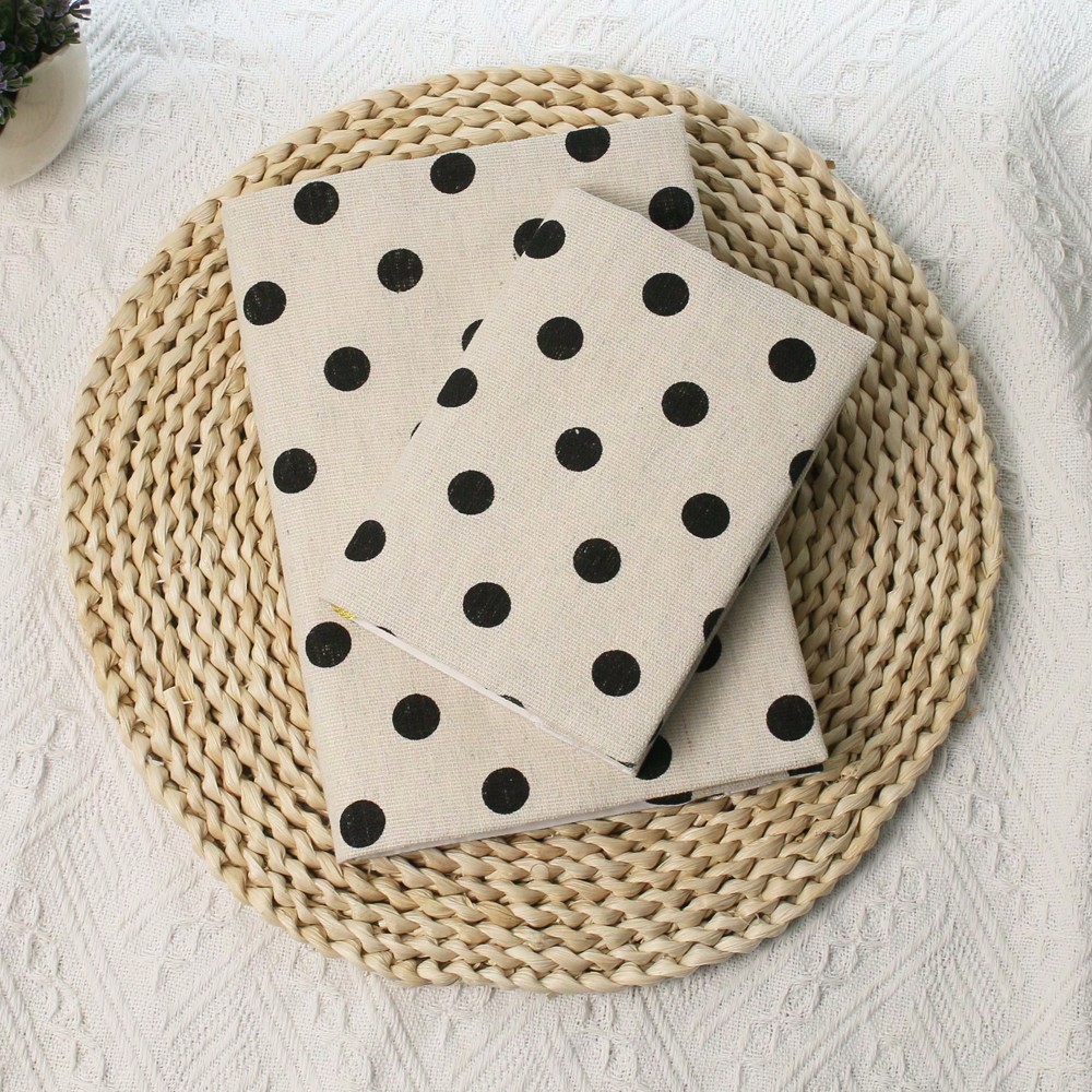 Notebook Dotted A5 - A5 A6 semanas fondo gris punto