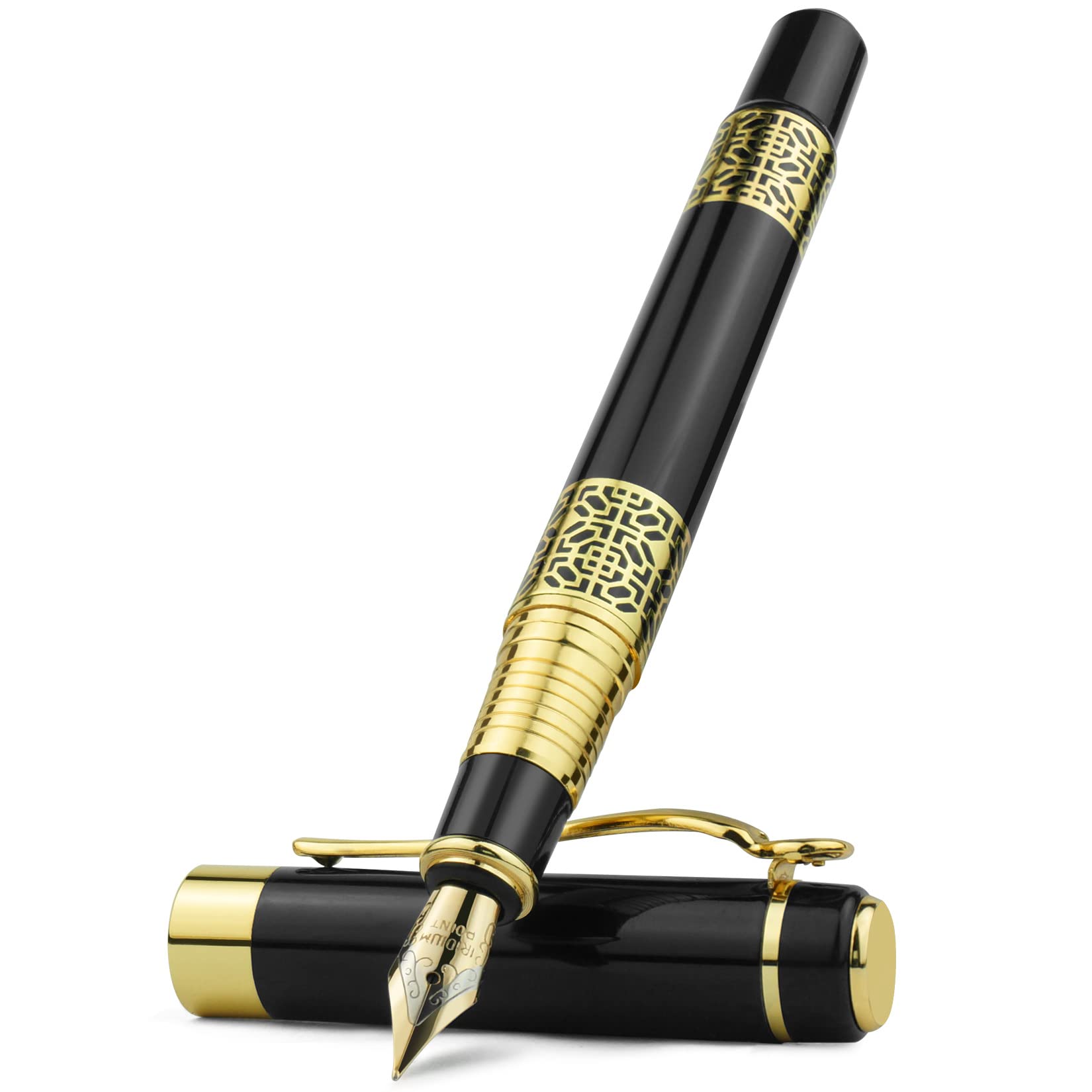 Office Stationery Supply Business - Pluma estilográfica de Metal Retro, punta