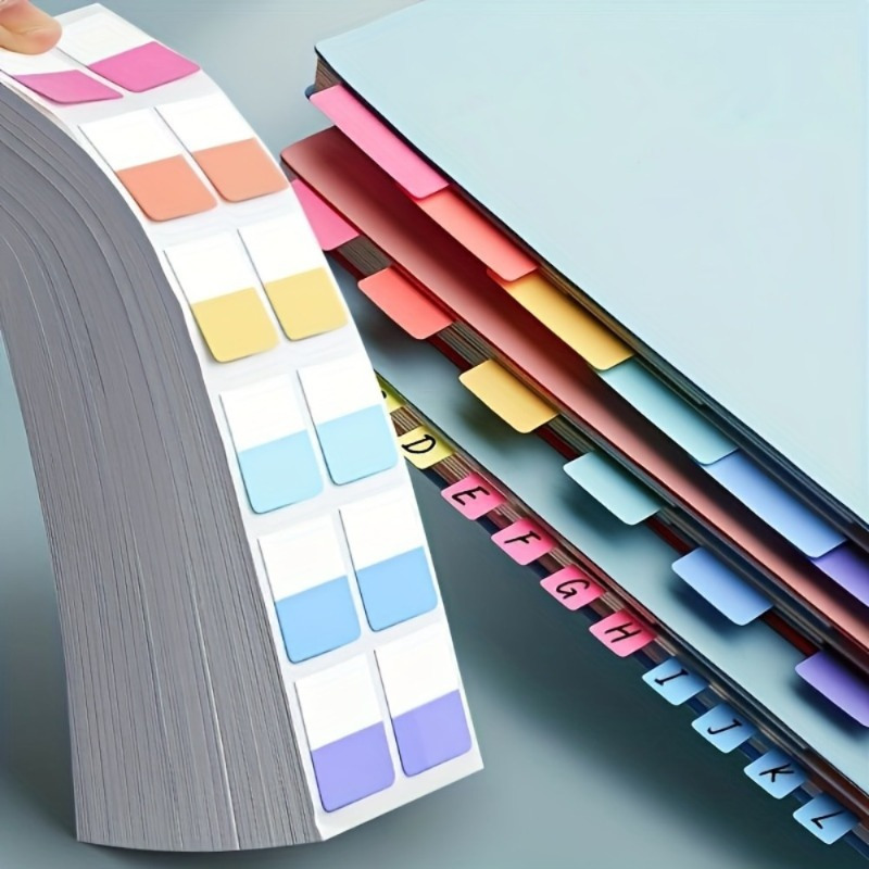 Index Tab Divider - 120 piezas de pestañas de índice