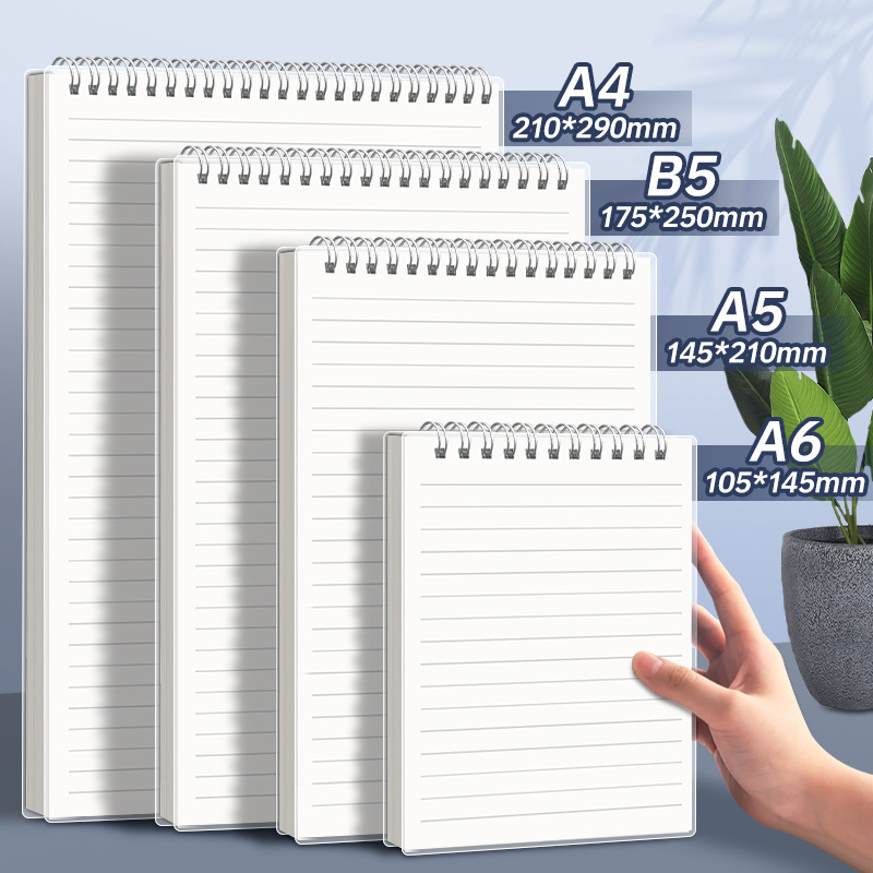 Notebook Dotted A5 - Cuaderno de bobina de libro en