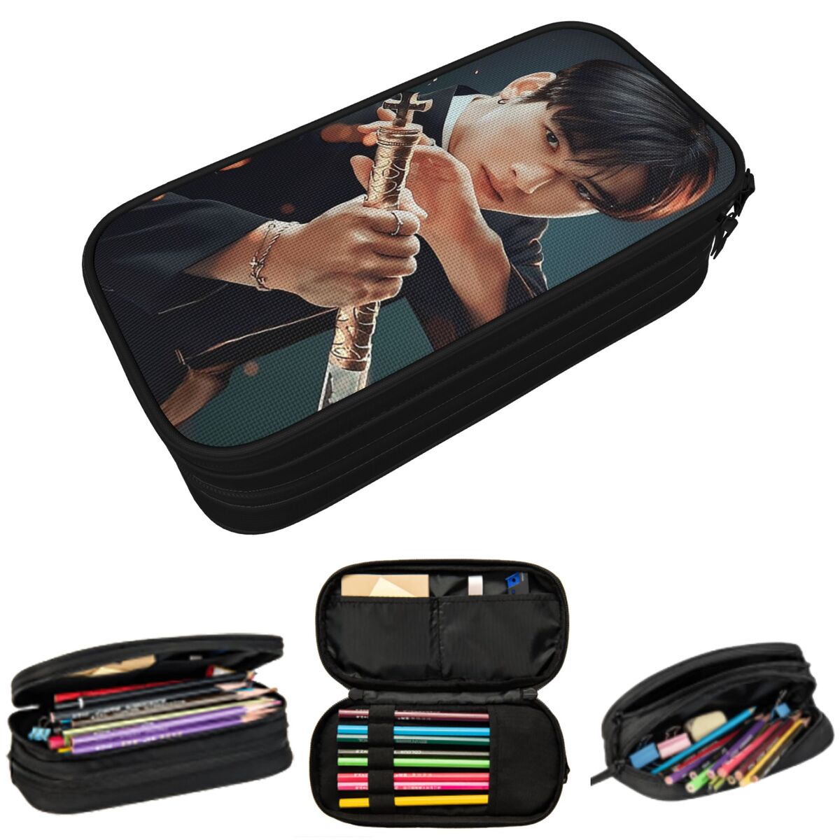 Estuche para lápices Cha Eunwo - Stationery And Office Supply Chain reseña y precio