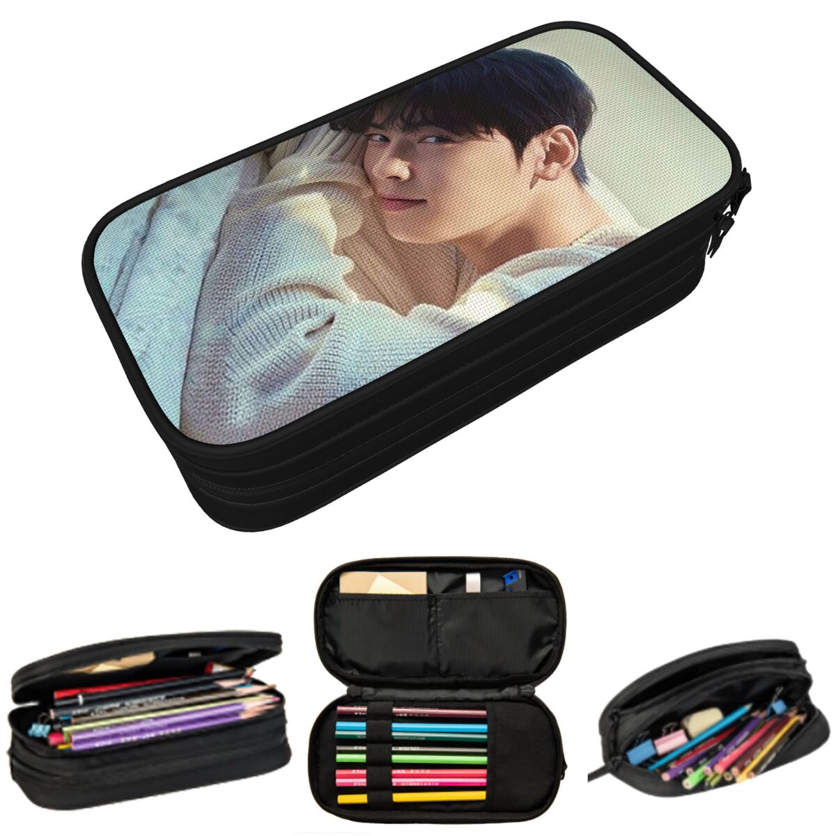 Estuche para lápices Cha EunWo - Stationery And Office Supply Chain reseña y precio