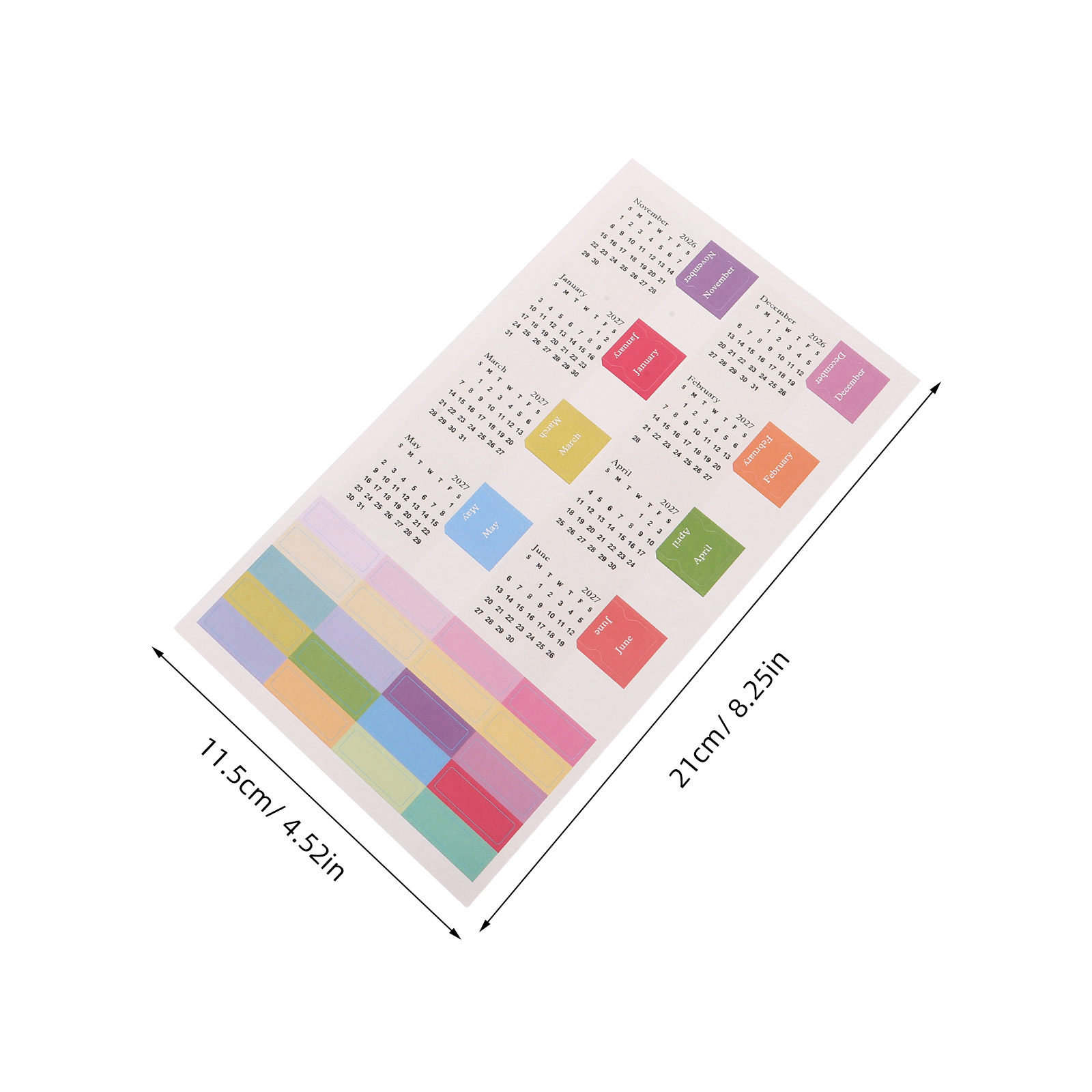 10 Hojas de Pegatinas para Pla - Index Tab Divider reseña y precio